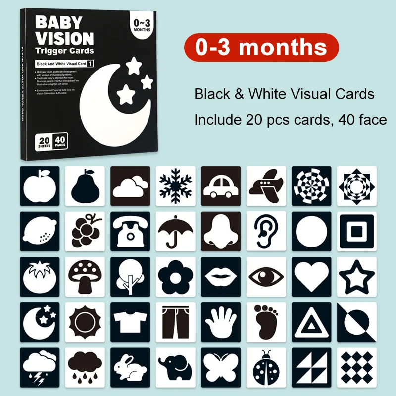 Baby Vision™ – Oglądanie Fun Moment - Karty aktywacyjne dla niemowląt