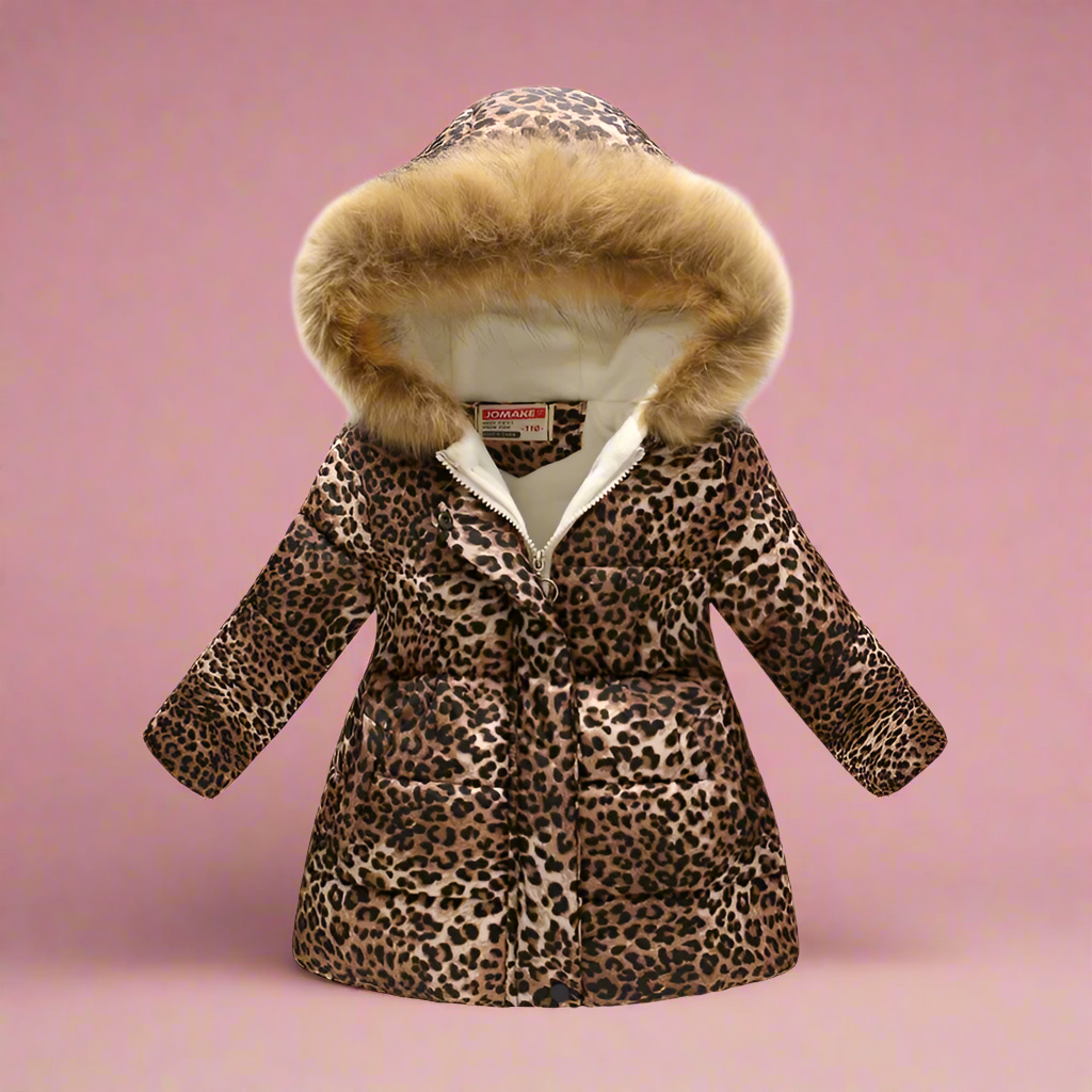 CozyTrend – Elegancka i przytulna – pikowana kurtka zimowa dla dziewczynek