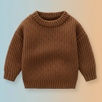 Thumbnail for PureSoft – Classic & Cozy - Solidny sweter z dzianiny