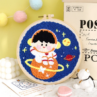 Thumbnail for SoftLoop – Delikatne i kreatywne – zestaw do dekoracji wnętrz DIY Punch Needle
