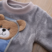 Thumbnail for CozyBear – Ciepły i miękki – dziecięcy dres z motywem niedźwiadków