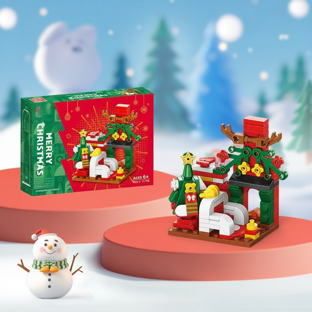WinterBlocks – Świąteczne i zabawne – świąteczne zabawki konstrukcyjne