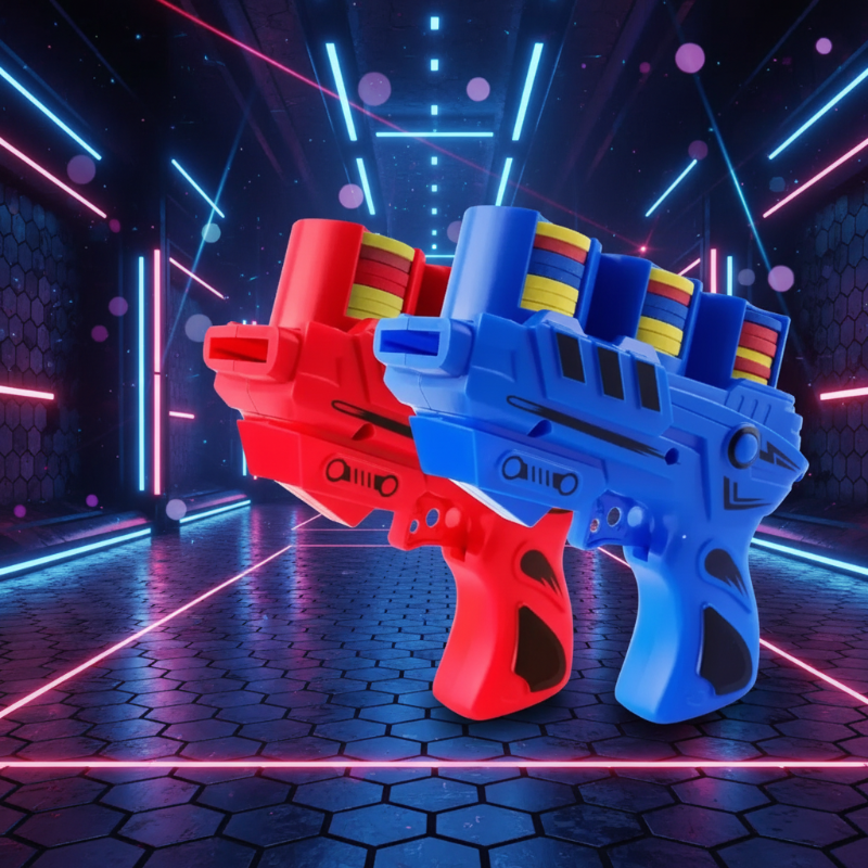 FunGun – Bezpieczne i edukacyjne – zestaw do strzelania z pianki