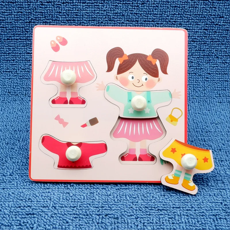 Clever Puzzle™ - Drewniana układanka dla dzieci - Drewniane puzzle