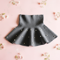 Thumbnail for Girls Knitted Skirt – Komfort i styl – spódniczka dziecięca