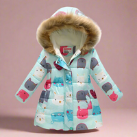 Thumbnail for CozyTrend – Elegancka i przytulna – pikowana kurtka zimowa dla dziewczynek