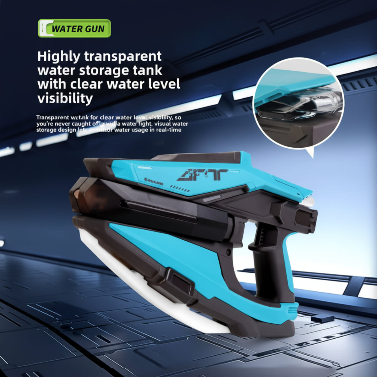 WaterStrike – Siła i zabawa – automatyczny pistolet na wodę Tomahawk