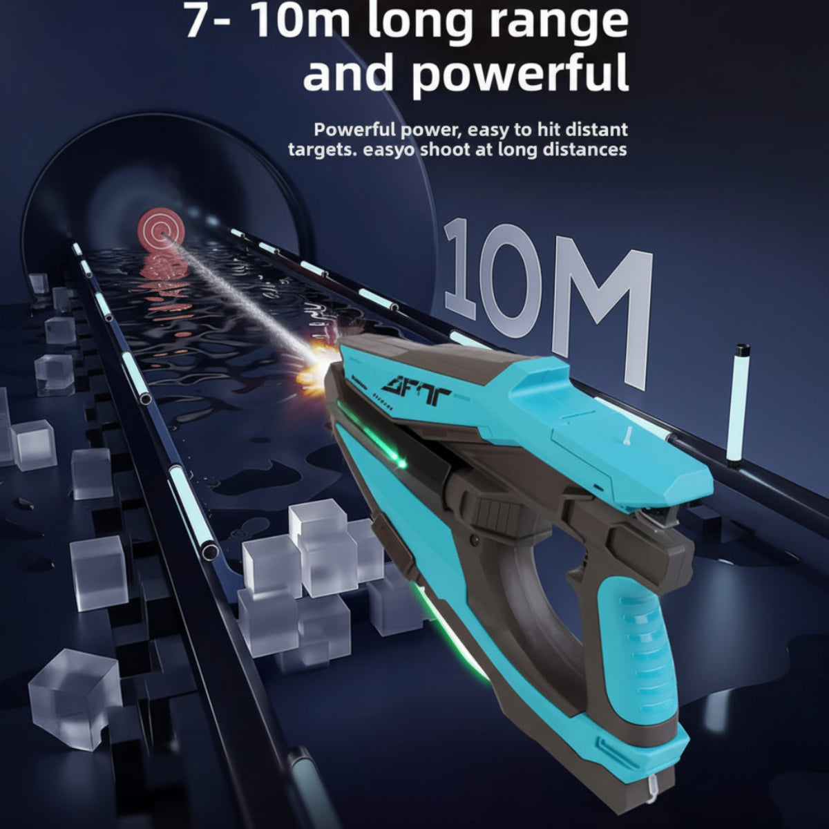 WaterStrike – Siła i zabawa – automatyczny pistolet na wodę Tomahawk