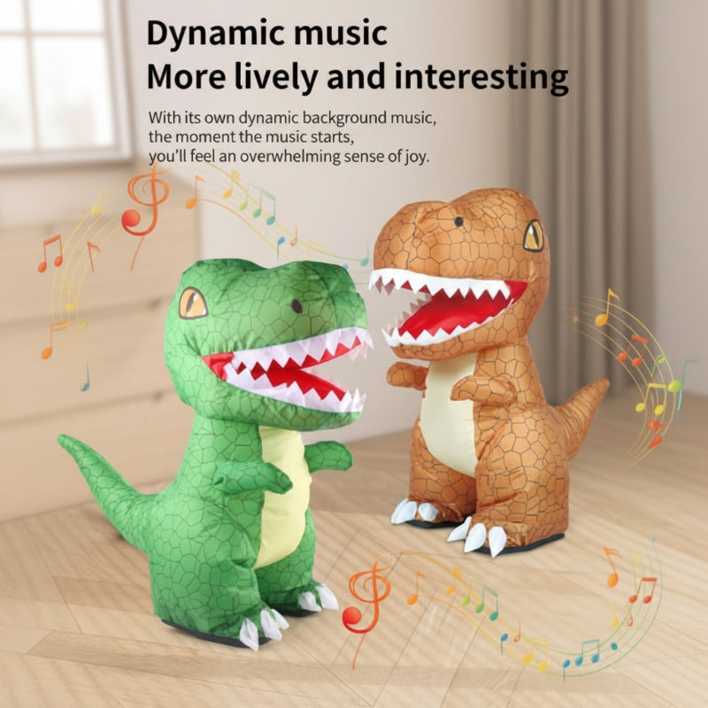 Inflatable Tyrannosaurus Rex – Zabawa i nauka – nadmuchiwany dinozaur sterowany pilotem