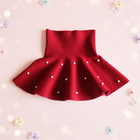 Thumbnail for Girls Knitted Skirt – Komfort i styl – spódniczka dziecięca