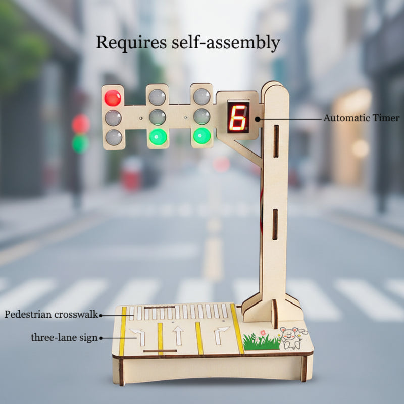 RoadBuddy – Bezpieczne i zabawne – zabawka „Regulator ruchu”