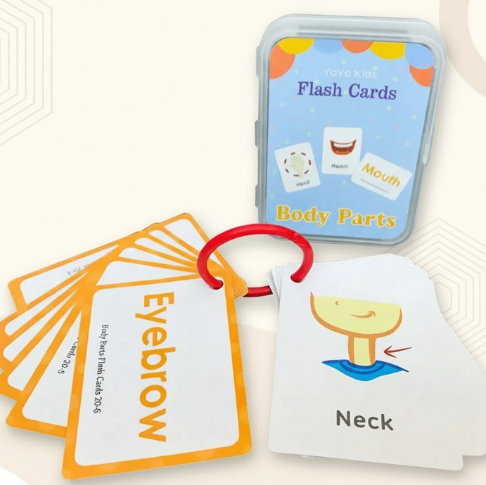 SmartyCards – Wesołe i bogate językowo – Karty edukacyjne z słowami (angielski)