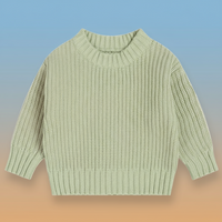 Thumbnail for PureSoft – Classic & Cozy - Solidny sweter z dzianiny