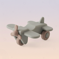 Thumbnail for Montessori Silicone Toy Car – Bezpieczne i przyjazne dla ząbków – silikonowa zabawka do gryzienia w kształcie pojazdu