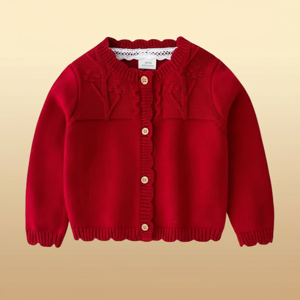 CozyCub – Wygodny i modny – dzianinowy sweter dziecięcy