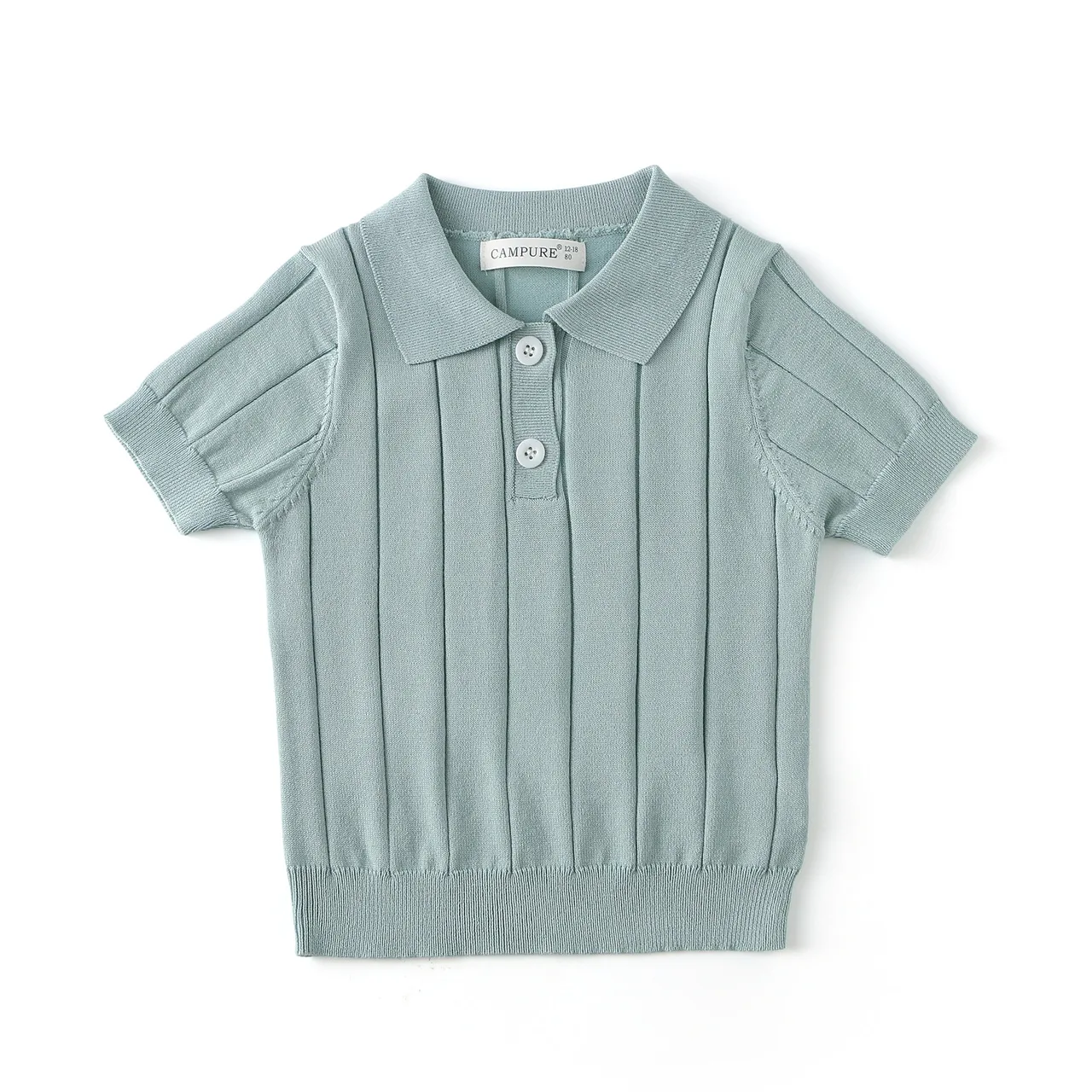 MiniLuxe – Elegancka i wygodna – koszulka polo z dzianiny