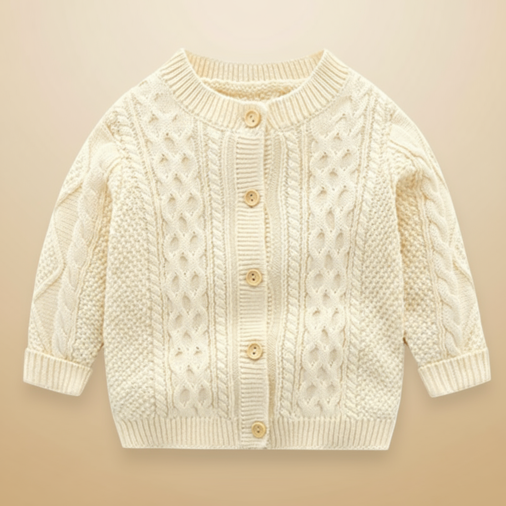 CozyCub – Wygodny i modny – dzianinowy sweter dziecięcy