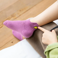 Thumbnail for PlayfulToes – Kolorowe i miękkie – krótkie skarpetki dziecięce (zestaw 5 sztuk)