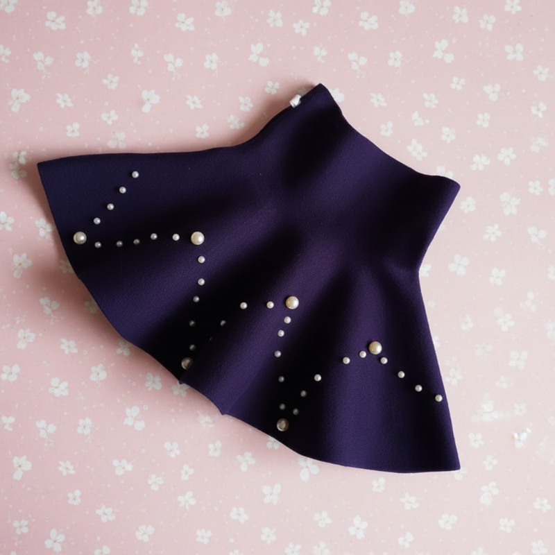 Girls Knitted Skirt – Komfort i styl – spódniczka dziecięca