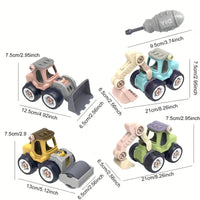 Thumbnail for Building Masters Mini Engineering Vehicle Set™ - Pojazdy budowlane
