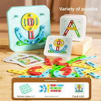 Thumbnail for ShapeGenius – Kreatywne i edukacyjne – geometryczna układanka na tablicy z kołkami
