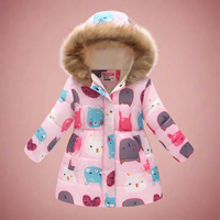 Thumbnail for CozyTrend – Elegancka i przytulna – pikowana kurtka zimowa dla dziewczynek