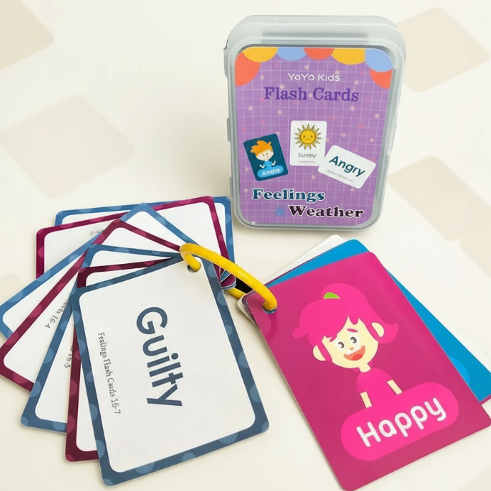SmartyCards – Wesołe i bogate językowo – Karty edukacyjne z słowami (angielski)