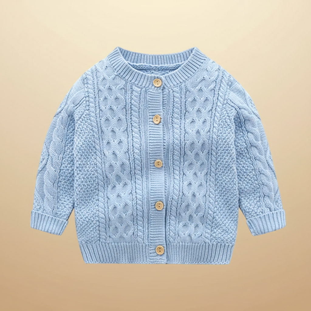 CozyCub – Wygodny i modny – dzianinowy sweter dziecięcy