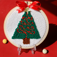 Thumbnail for SoftLoop – Delikatne i kreatywne – zestaw do dekoracji wnętrz DIY Punch Needle