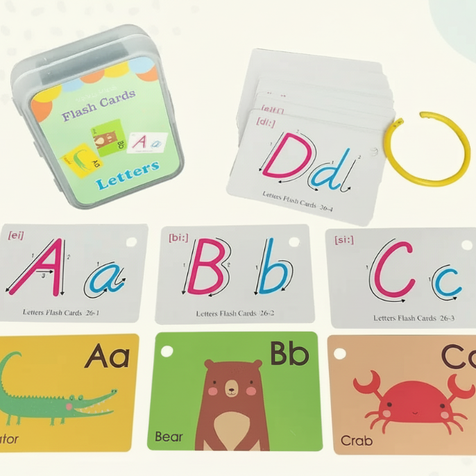 SmartyCards – Wesołe i bogate językowo – Karty edukacyjne z słowami (angielski)
