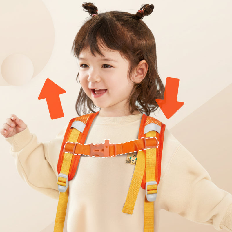 KidPack – Lekki i wygodny – Lekki plecak szkolny z uchwytem na butelkę z wodą