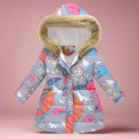 Thumbnail for CozyTrend – Elegancka i przytulna – pikowana kurtka zimowa dla dziewczynek