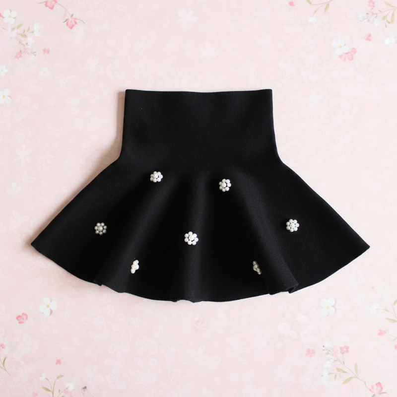 Girls Knitted Skirt – Komfort i styl – spódniczka dziecięca