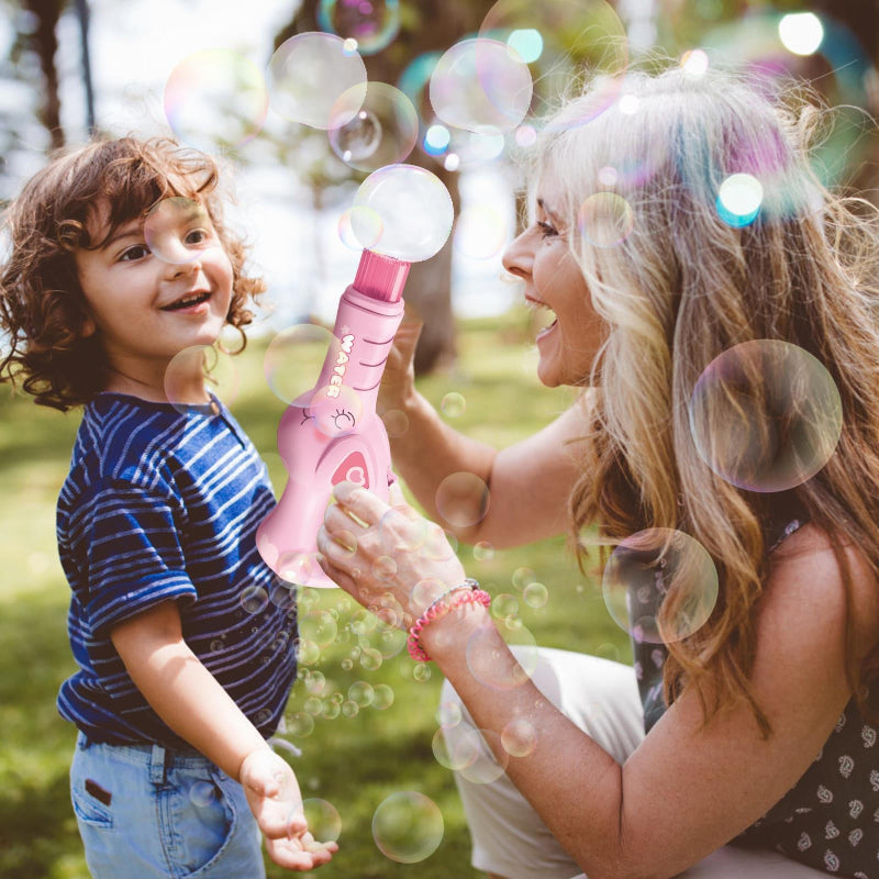 Electric Bubble Maker – z możliwością ładowania i podświetleniem dla dzieci