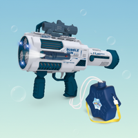 Thumbnail for Light Up Bubble Gun – Zabawa i muzyka – pistolet do baniek mydlanych