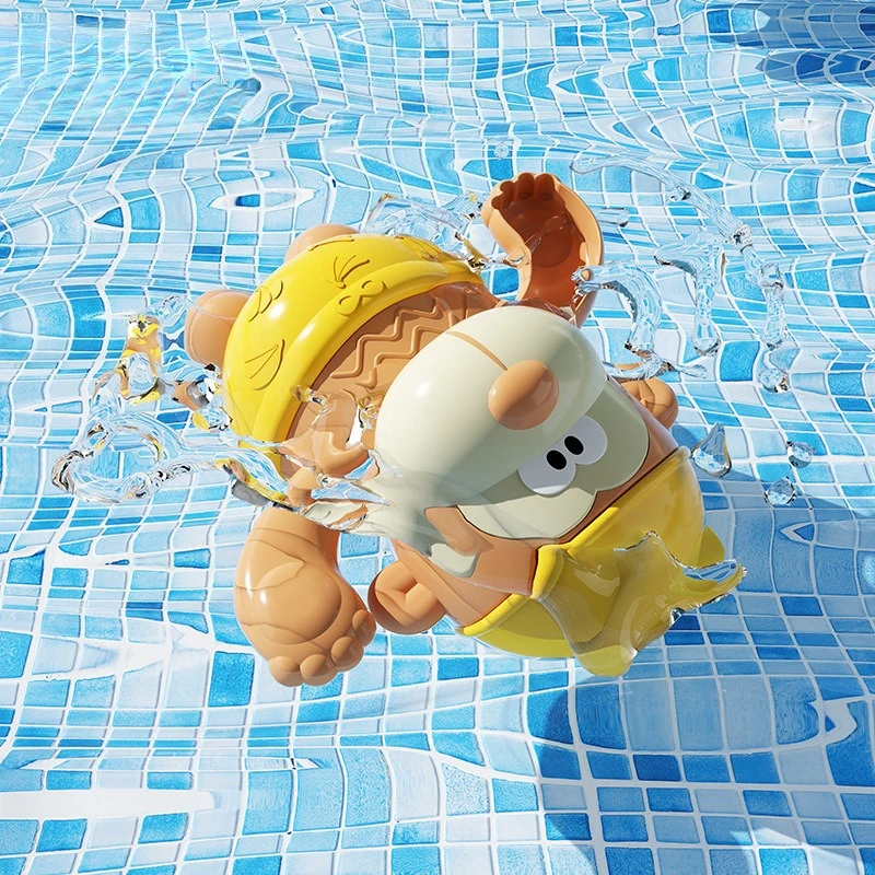 Clockwork Monkey Toy – Zabawa i wodne szaleństwa – zabawka do kąpieli na nakręcanie