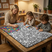 Thumbnail for ColorFun – Kreatywne i edukacyjne – duży koc do kolorowania