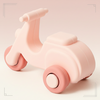 Thumbnail for Montessori Silicone Toy Car – Bezpieczne i przyjazne dla ząbków – silikonowa zabawka do gryzienia w kształcie pojazdu