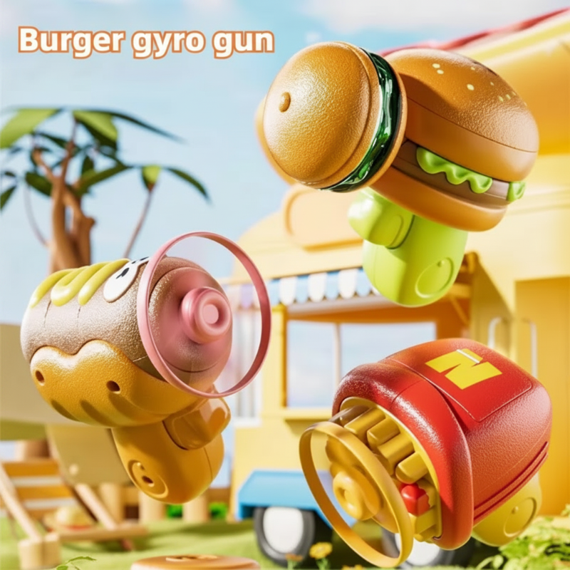 Flying Disk Toy – Kreatywność i ruch – Gyro Gun