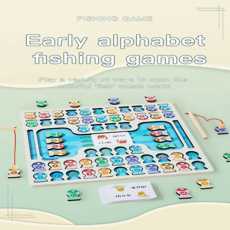EduFish – Magnetyczne i edukacyjne – Gra edukacyjna ABC