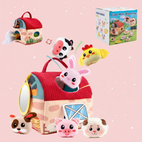 Thumbnail for BabyBarn – Miękkie i edukacyjne – Domek na farmie z pluszowymi zwierzętami