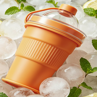 Thumbnail for FlexiCup – Praktyczny i poręczny – składany silikonowy kubek do picia