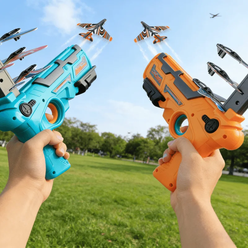 FlyHero – Kreatywne i interaktywne – samolot dla dzieci Blaster