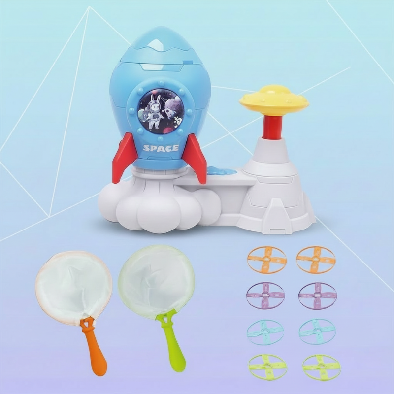 Butterfly Rocket Launcher Game – Aktywność i zabawa – Latająca rakieta z dyskiem