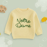 Thumbnail for WarmWeave – Wygodny i zabawny – sweter „Notre Dame”