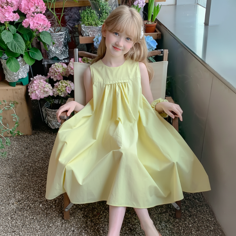 Summer Dress – Lekkie i letnie – żółta letnia sukienka