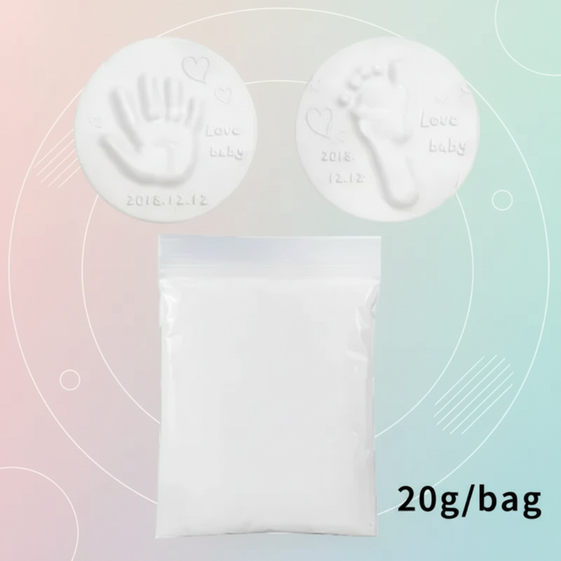 Baby Imprint Clay Kit – Wspomnienie i wyjątkowość – zestaw do odlewów z gliny