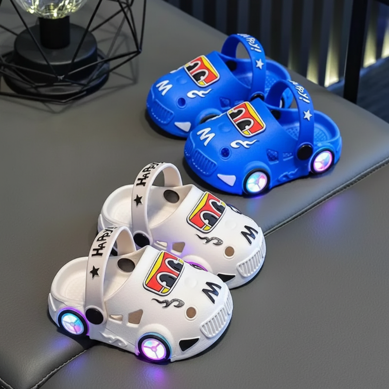 GlowRun – Stylowe i zabawne – kapcie samochodowe z diodami LED