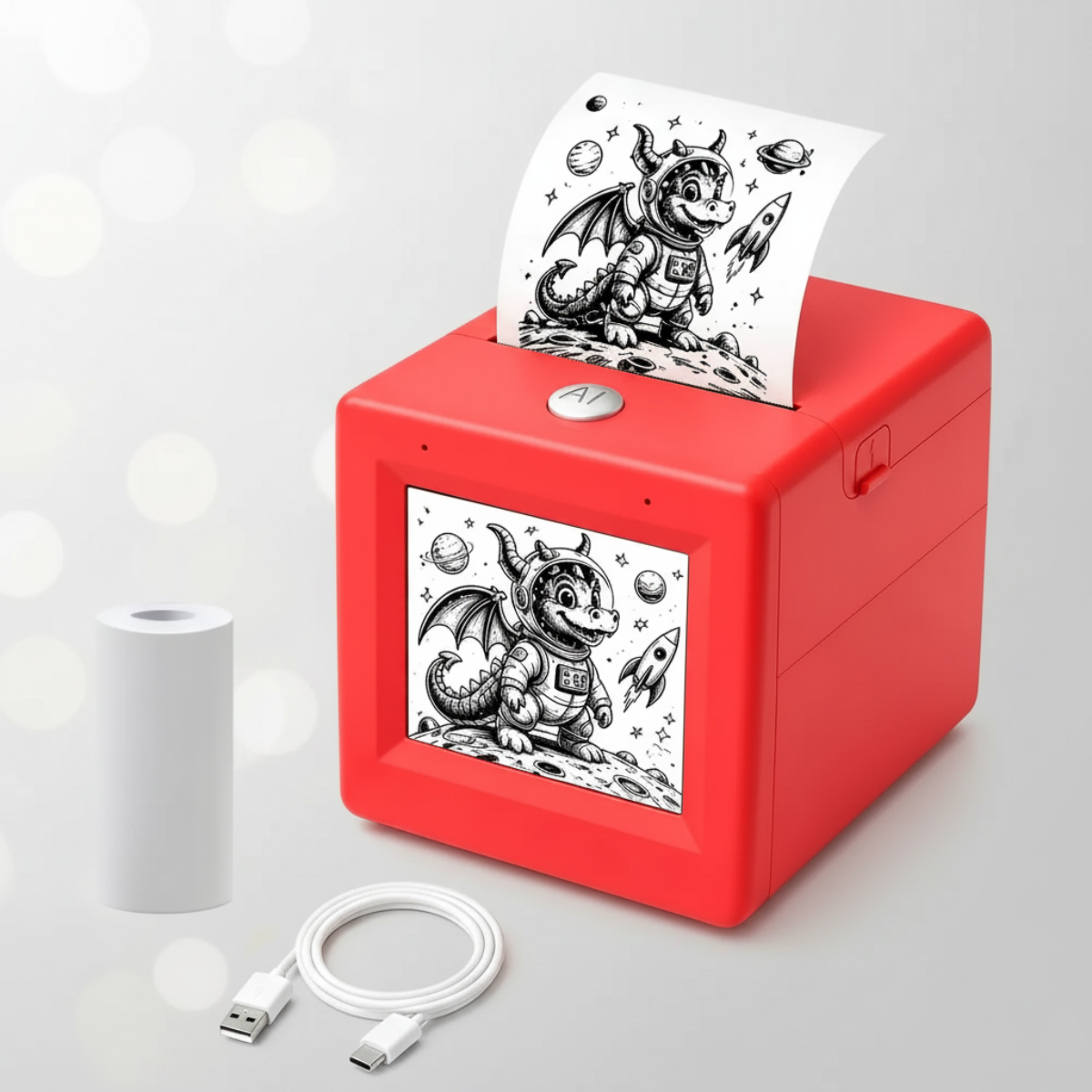 StickerMagic – Edukacyjne i kreatywne – drukarka naklejek z AI dla dzieci