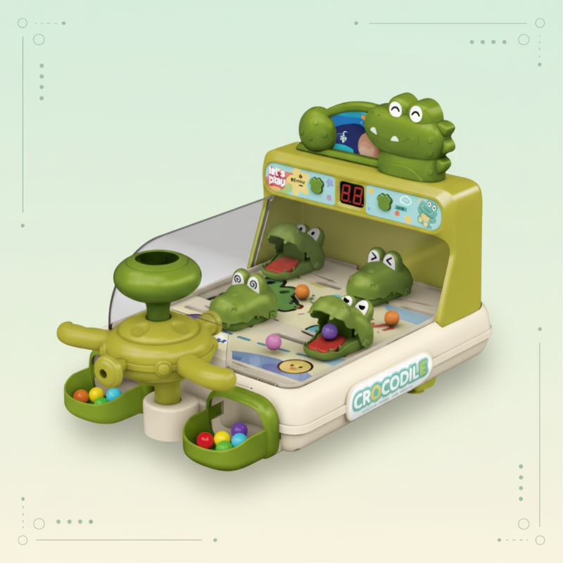 Crocodile Pinball Game – Interaktywna i zabawna – gra zręcznościowa „Krokodil”